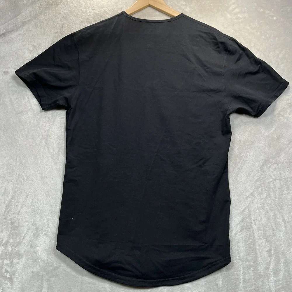 BYLT T-shirt L Short Sleeve Black Drop Cut Bylt Blend